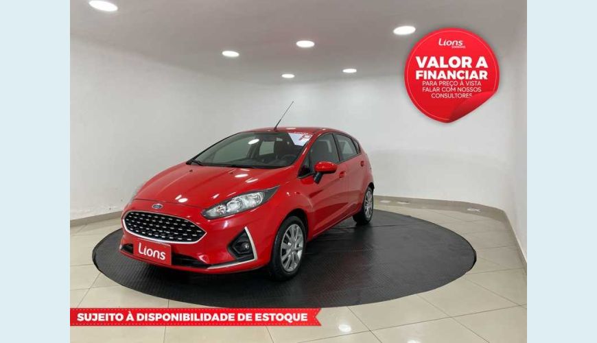 FORD FORD FIESTA SE 1.6 16V FLEX MANUAL 4P - VERMELHO - 2018 Foto 2 (Grande)