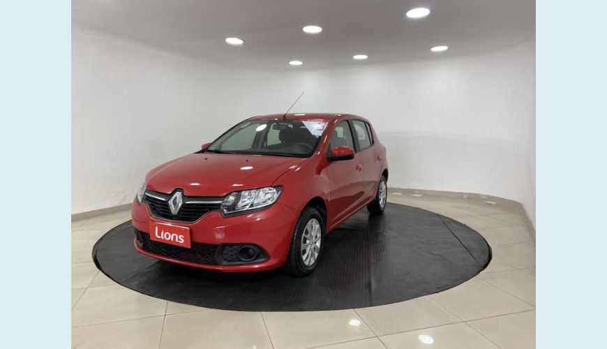 RENAULT SANDERO EXPRESSION 1.6 16V FLEX MANUAL 4P - VERMELHO - 2019 Foto 2 (Grande)