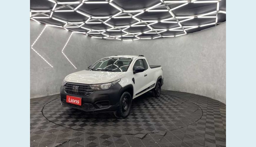 FIAT STRADA ENDURANCE 1.4 FLEX MANUAL 2P - BRANCO - 2022 Foto 2 (Grande)