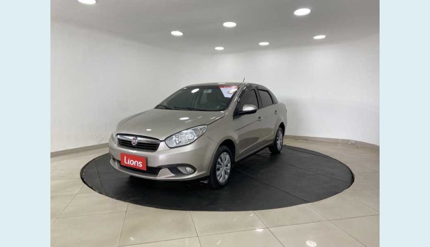 FIAT GRAND SIENA EVO ATTRACTIVE 1.4 8V FLEX MANUAL 4P - BEGE - 2013 Foto 2 (Grande)