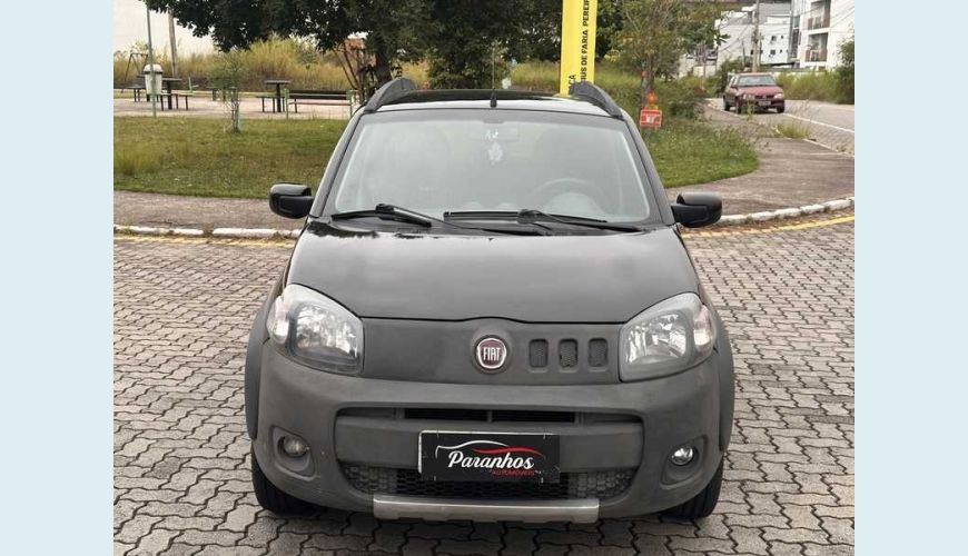 FIAT UNO WAY 1.0 8V FLEX MANUAL 2P - PRETO - 2012 Foto 2 (Grande)