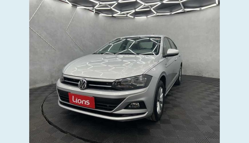 VOLKSWAGEN VIRTUS COMFORTLINE 1.0 TSI FLEX AUT. 4P - PRATA - 2020 Foto 2 (Grande)