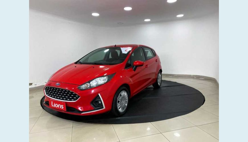 FORD FIESTA SE 1.6 16V FLEX MANUAL 4P - VERMELHO - 2018 Foto 2 (Grande)