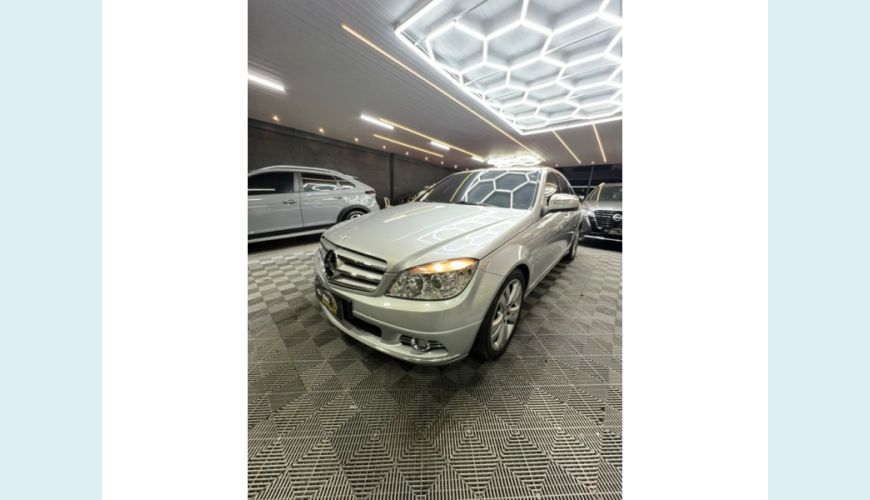 MERCEDES-BENZ C 200 K AUT. 4P - PRATA - 2008 Foto 2 (Grande)
