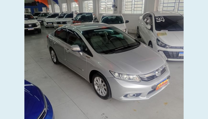 HONDA CIVIC FLEX AUT. 4P - PRATA - 2014 Foto 2 (Grande)