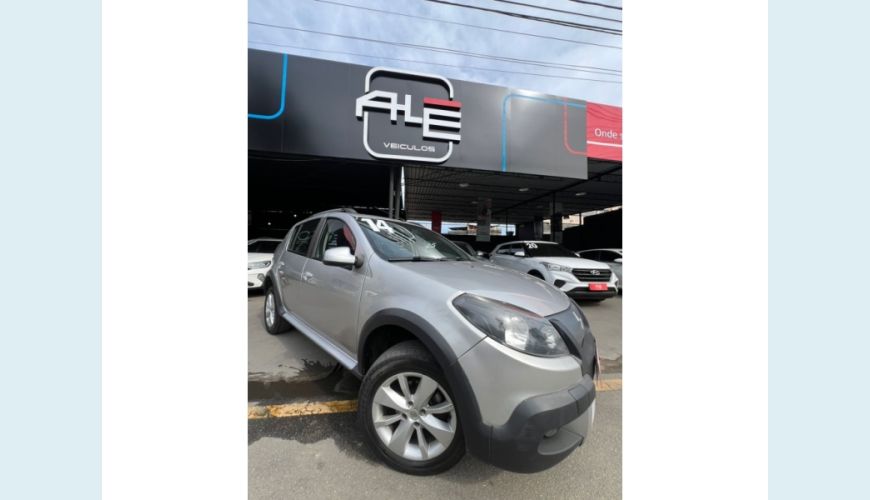 RENAULT SANDERO FLEX MANUAL 4P - PRATA - 2014 Foto 2 (Grande)