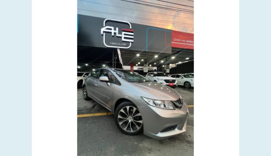HONDA CIVIC FLEX AUT. 4P - CINZA - 2016 Foto 2 (Grande)