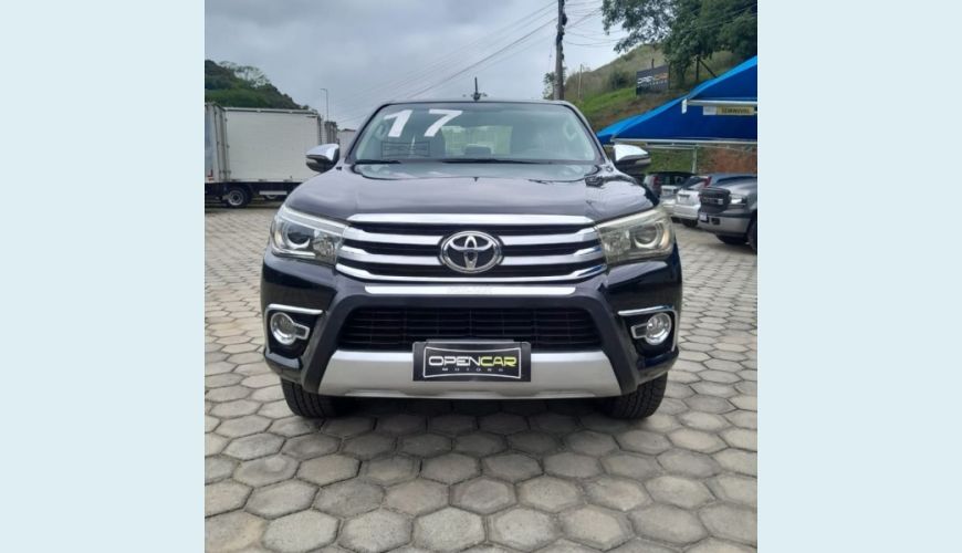 TOYOTA TOYOTA HILUX SRX 2.8 DIESEL AUT. 4P - PRETO - 2017 Foto 2 (Grande)