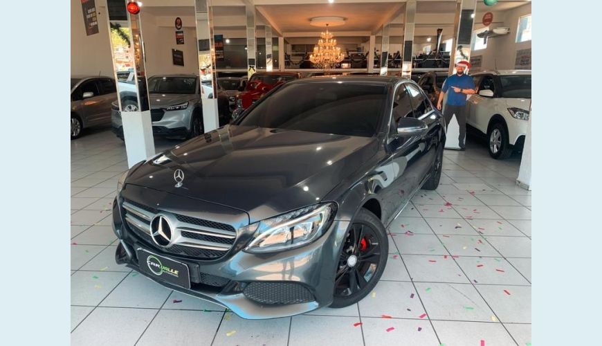 MERCEDES-BENZ MERCEDES-BENZ C180 FLEX MANUAL 4P - CINZA - 2016 Foto 2 (Grande)