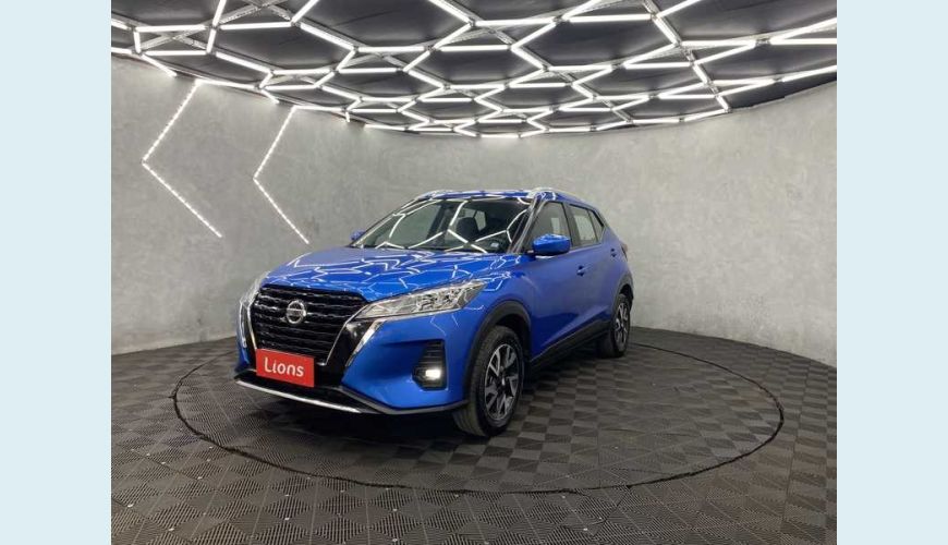 NISSAN KICKS SENSE 1.6 FLEX AUT. 4P - AZUL - 2022 Foto 2 (Grande)