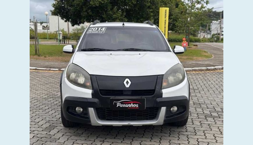 RENAULT RENAULT SANDERO STEPWAY 1.6 16V FLEX AUT. 4P - BRANCO - 2014 Foto 2 (Grande)