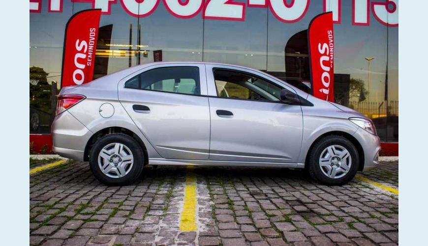 CHEVROLET PRISMA JOY 1.0 FLEX MANUAL 4P - PRATA - 2018 Foto 2 (Grande)