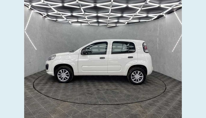 FIAT FIAT UNO ATTRACTIVE 1.0 8V FLEX MANUAL 4P - BRANCO - 2020 Foto 2 (Grande)