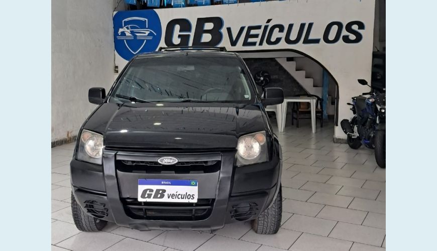 FORD FORD ECOSPORT XLS FREESTYLE 1.6 FLEX 8V MANUAL 4P - PRETO - 2007 Foto 2 (Grande)