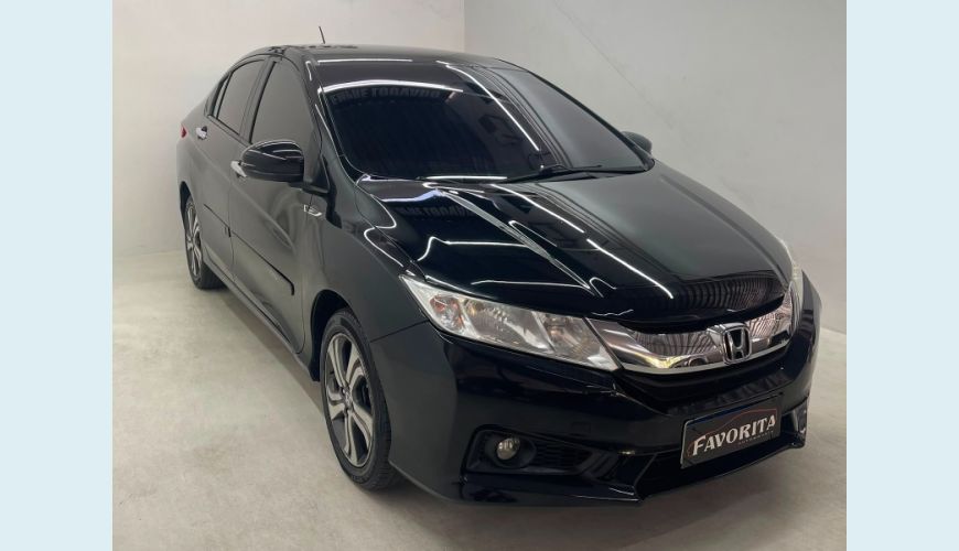 HONDA HONDA CITY SEDAN EX 1.5 16V FLEX AUT. 4P - PRETO - 2015 Foto 2 (Grande)