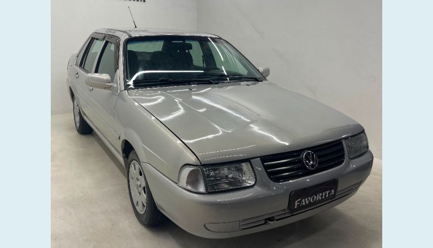 VOLKSWAGEN VOLKSWAGEN SANTANA 2.0 MI FLEX MANUAL 4P - PRATA - 2000 Foto 2 (Grande)