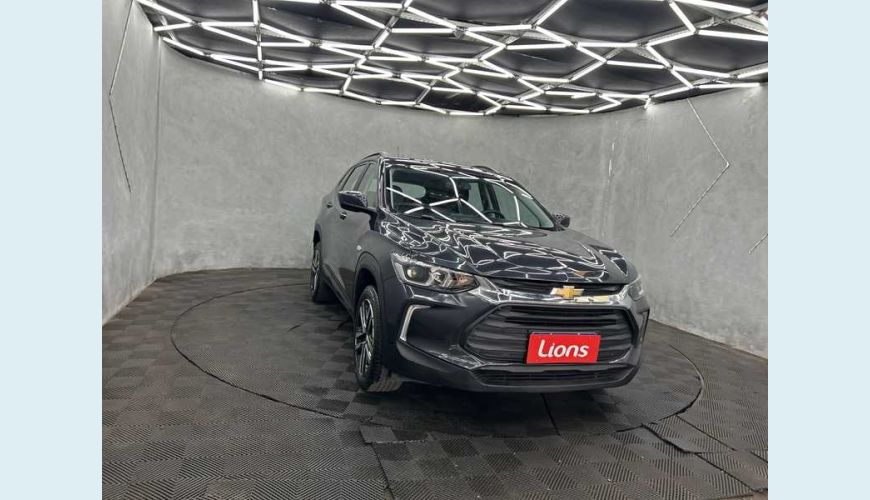 CHEVROLET TRACKER LT 1.0 TURBO (AUT.) - CINZA - 2024 Foto 2 (Grande)