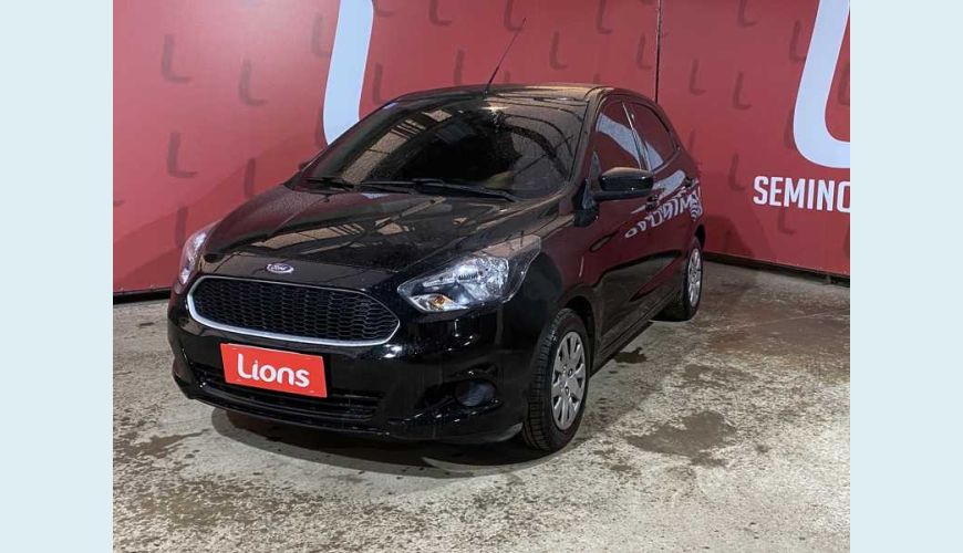 FORD KA SE 1.0 FLEX MANUAL 4P - PRETO - 2018 Foto 2 (Grande)