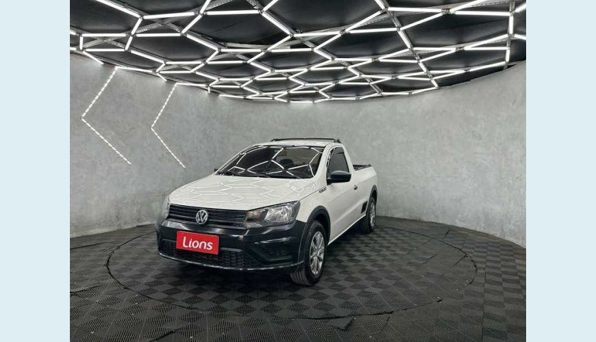 VOLKSWAGEN SAVEIRO ROBUST 1.6 MSI CS FLEX - BRANCO - 2020 Foto 2 (Grande)