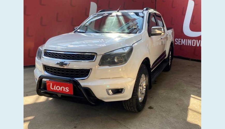 CHEVROLET CHEVROLET S-10 LTZ 2.4 FLEX MANUAL 4P - BRANCO - 2013 Foto 2 (Grande)