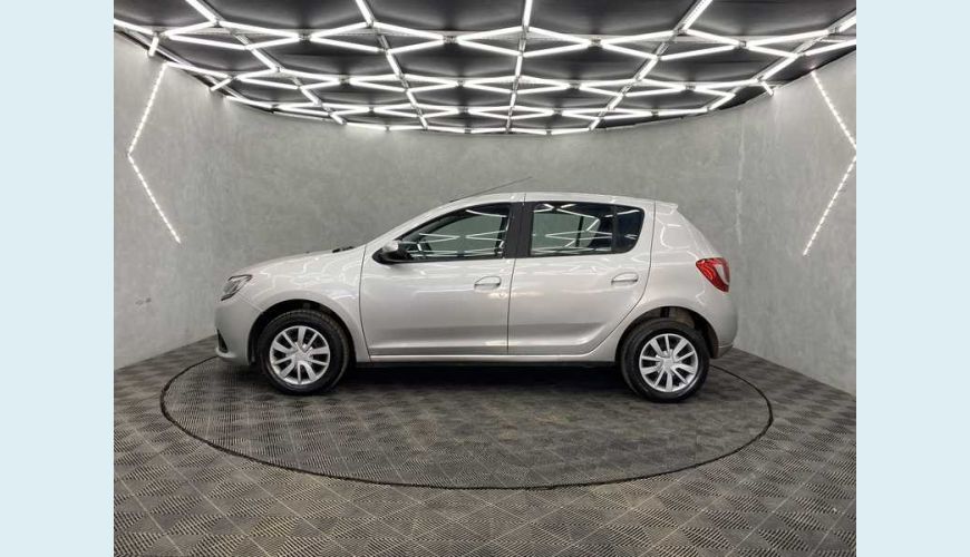 RENAULT RENAULT SANDERO EXPRESSION 1.0 12V FLEX MANUAL 4P - PRATA - 2019 Foto 2 (Grande)