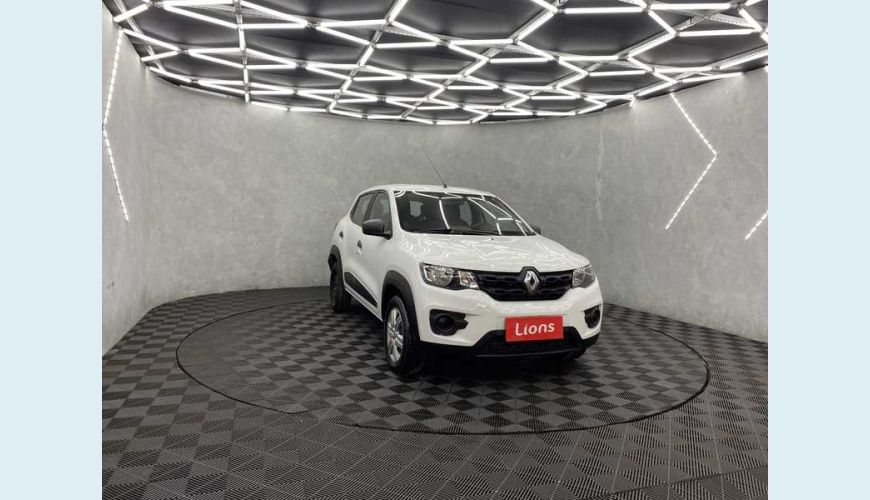 RENAULT RENAULT KWID ZEN 1.0 12V FLEX MANUAL 4P - BRANCO - 2020 Foto 2 (Grande)