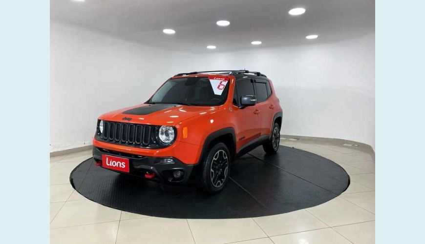 JEEP JEEP RENEGADE TRAILHAWK 2.0 TDI DIESEL AUT. 4P - LARANJA - 2016 Foto 2 (Grande)