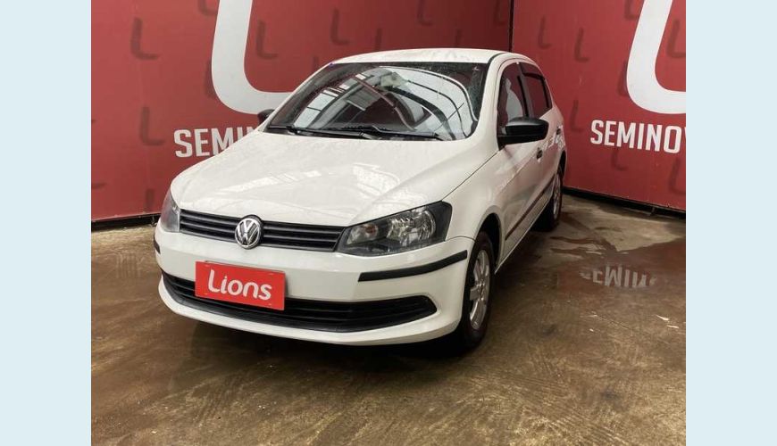 VOLKSWAGEN VOLKSWAGEN GOL TEC 1.0 FLEX MANUAL 2P - BRANCO - 2014 Foto 2 (Grande)