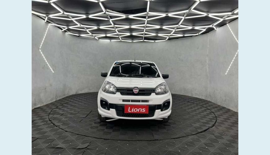 FIAT FIAT UNO ATTRACTIVE 1.0 FLEX MANUAL 4P - BRANCO - 2021 Foto 2 (Grande)