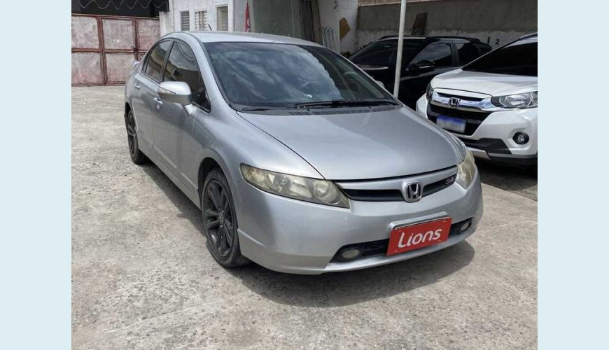 HONDA CIVIC NEW SI 2.0 16V MANUAL 4P - PRATA - 2008 Foto 2 (Grande)