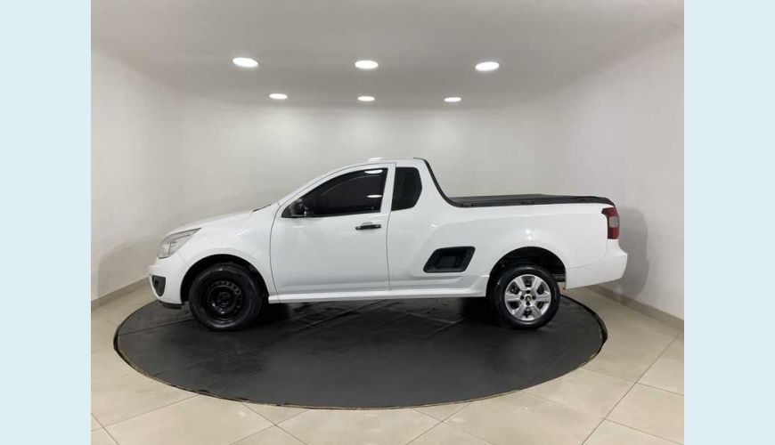 CHEVROLET MONTANA LS 1.4 FLEX MANUAL 2P - BRANCO - 2018 Foto 2 (Grande)