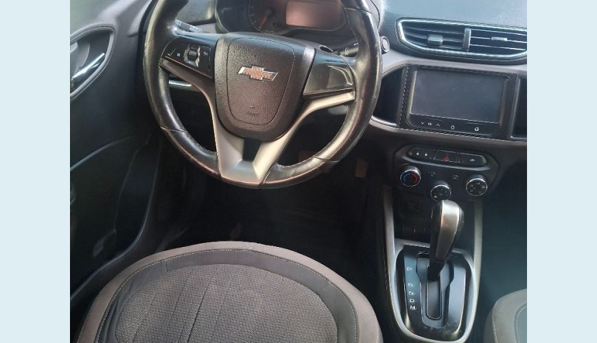CHEVROLET CHEVROLET PRISMA LTZ 1.4 8V FLEX AUT. 4P - CINZA - 2014 Foto 2 (Grande)