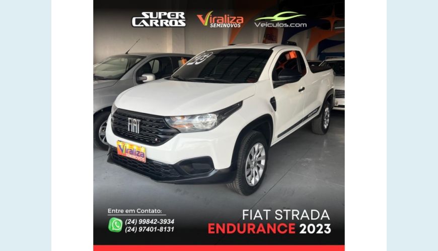 FIAT STRADA FLEX MANUAL 2P - BRANCO - 2023 Foto 2 (Grande)