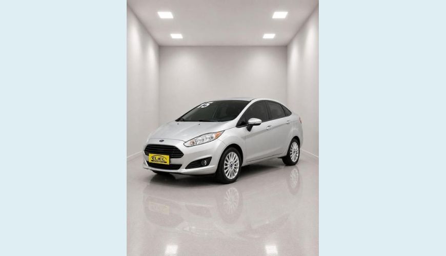 FORD FIESTA SD 1.6 FLEX AUT. 4P - PRATA - 2015 Foto 2 (Grande)