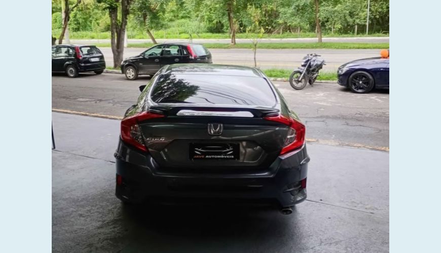 HONDA CIVIC EXL 2.0 FLEX 16V AUT. 4P - CINZA - 2021 Foto 2 (Grande)