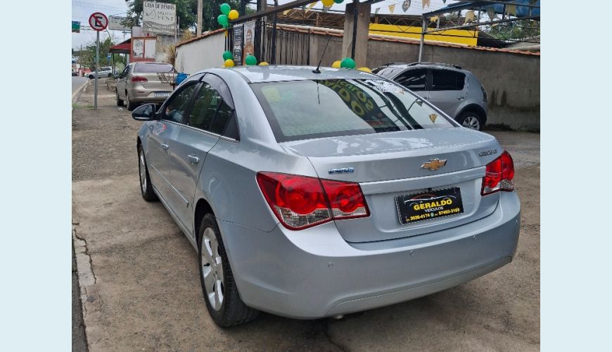 CHEVROLET CRUZE LT 1.8 16V FLEX AUT. 4P - CINZA - 2012 Foto 2 (Grande)