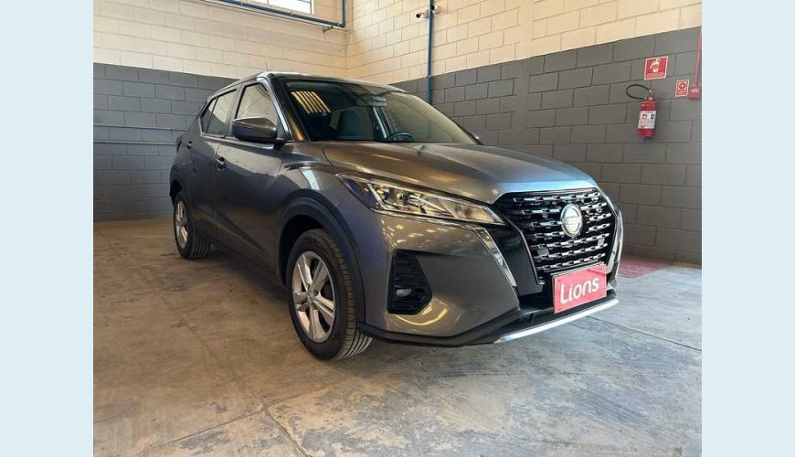 NISSAN KICKS ACTIVE 1.6 FLEX AUT. 4P - CINZA - 2024 Foto 2 (Grande)