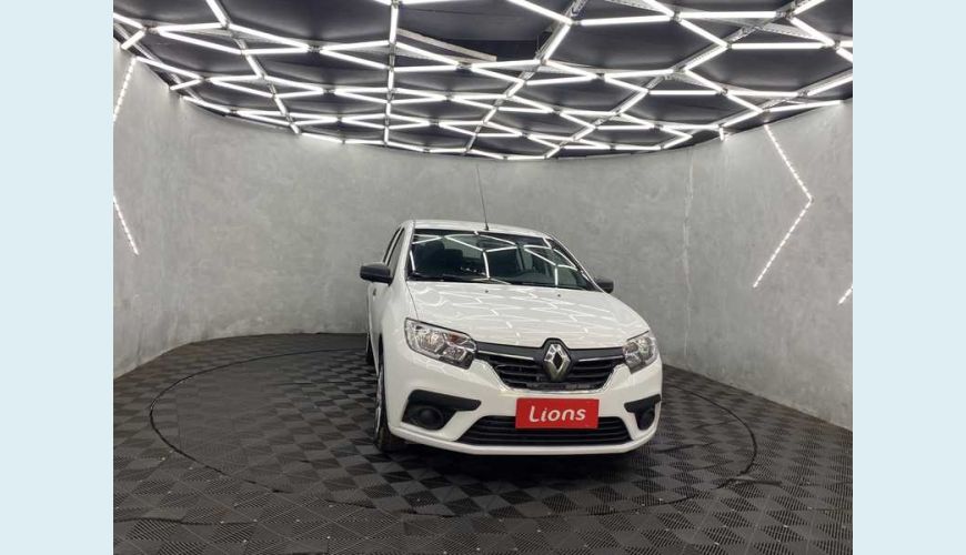 RENAULT LOGAN LIFE 1.0 12V FLEX MANUAL 4P - BRANCO - 2023 Foto 2 (Grande)