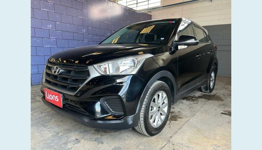 HYUNDAI CRETA ACTION 1.6 FLEX AUT. 4P - PRETO - 2022 Foto 2 (Grande)