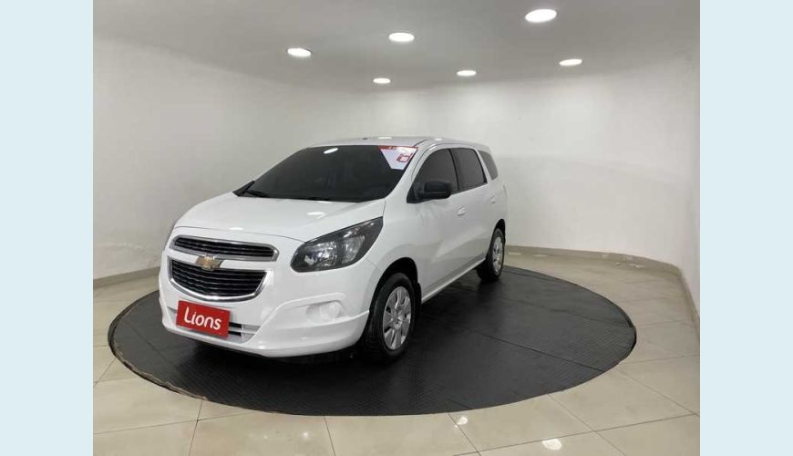 CHEVROLET SPIN LS 5S 1.8 FLEX MANUAL 4P - BRANCO - 2018 Foto 2 (Grande)