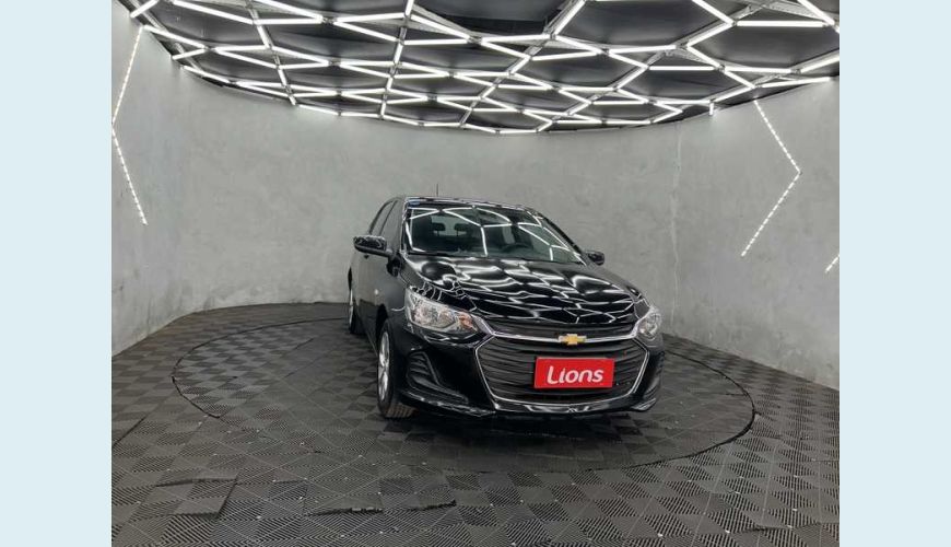 CHEVROLET ONIX LT 1.0 FLEX MANUAL 4P - PRETO - 2021 Foto 2 (Grande)