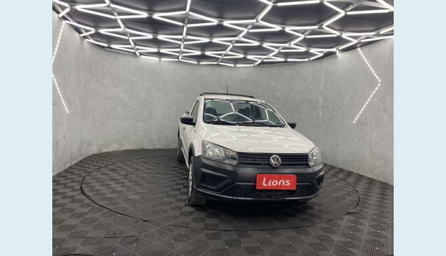 VOLKSWAGEN SAVEIRO ROBUST CS 1.6 MSI FLEX MANUAL 2P - BRANCO - 2020 Foto 2 (Grande)