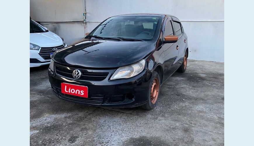 VOLKSWAGEN GOL 1.0 FLEX MANUAL 4P - PRETO - 2012 Foto 2 (Grande)