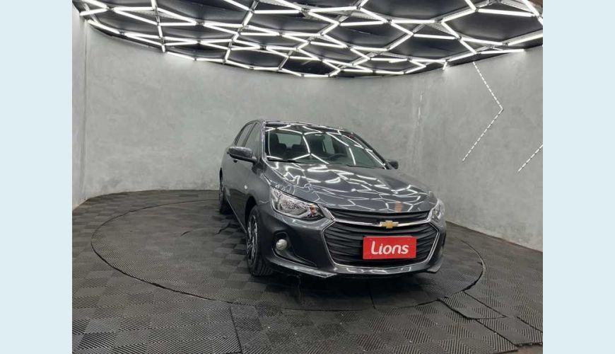 CHEVROLET ONIX LT 1.0 TURBO FLEX MANUAL 4P - CINZA - 2024 Foto 2 (Grande)