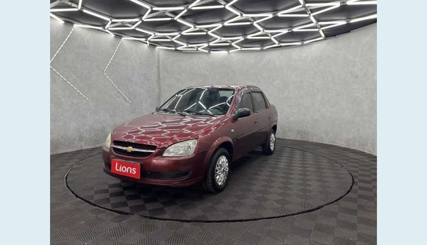 CHEVROLET CLASSIC LS VHC 1.0 FLEX MANUAL 4P - VERMELHO - 2011 Foto 2 (Grande)