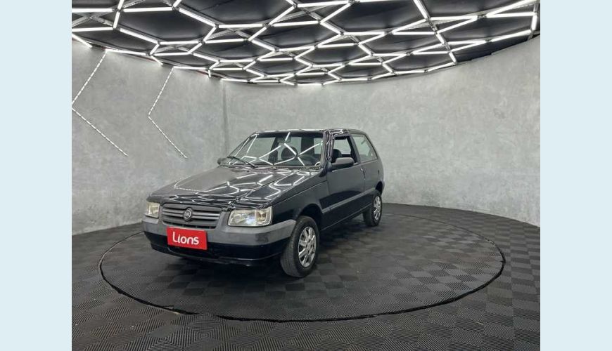 FIAT UNO MILLE FIRE ECONOMY 1.0 FLEX MANUAL 2P - PRETO - 2009 Foto 2 (Grande)