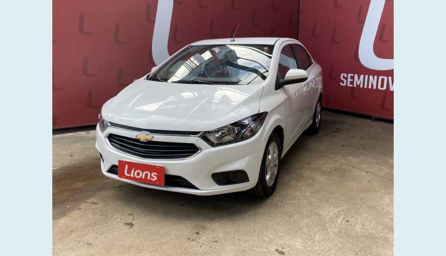 CHEVROLET PRISMA LT SPE 1.4 FLEX MANUAL 4P - BRANCO - 2019 Foto 2 (Grande)
