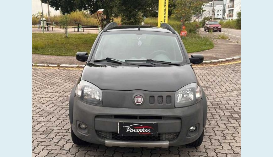 FIAT UNO WAY 1.0 8V FLEX MANUAL 4P - PRETO - 2012 Foto 2 (Grande)