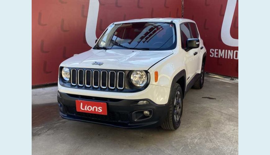 JEEP RENEGADE SPORT 1.8 FLEX MANUAL 4P - BRANCO - 2016 Foto 2 (Grande)