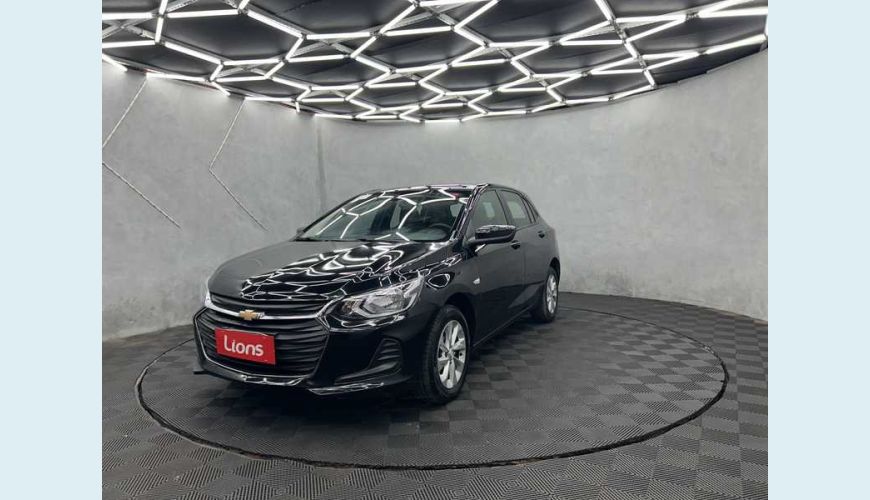CHEVROLET ONIX LT 1.0 FLEX MANUAL 4P - PRETO - 2022 Foto 2 (Grande)